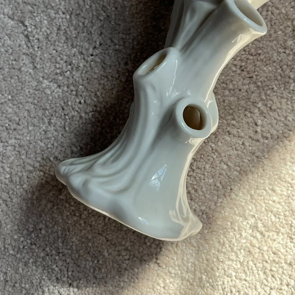 Lenox Cream Dove Bird Tree Flower Vase‎ ( (h/accent/x)